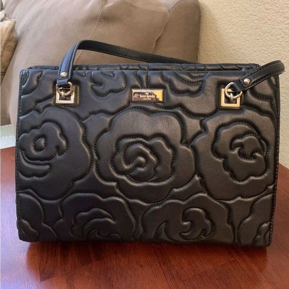 ♠️⭐RARE NWT Kate Spade ♠️ Floral Sedgwick Purse With Dustbag Quilted - Picture 6 of 13